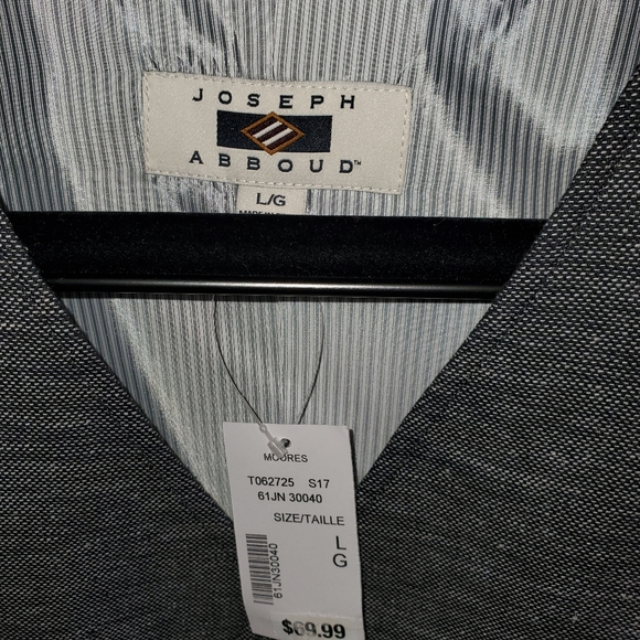 Joseph Abboud Linen Cotton Vest Men's Large Grey, Black, White - Picture 4 of 7